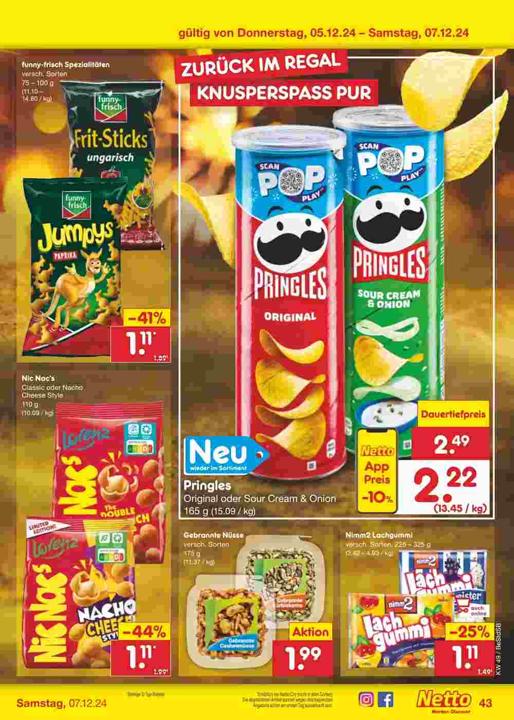 Netto Marken-Discount Prospekt (ab 02.12.2024) zum Blättern - Seite 57