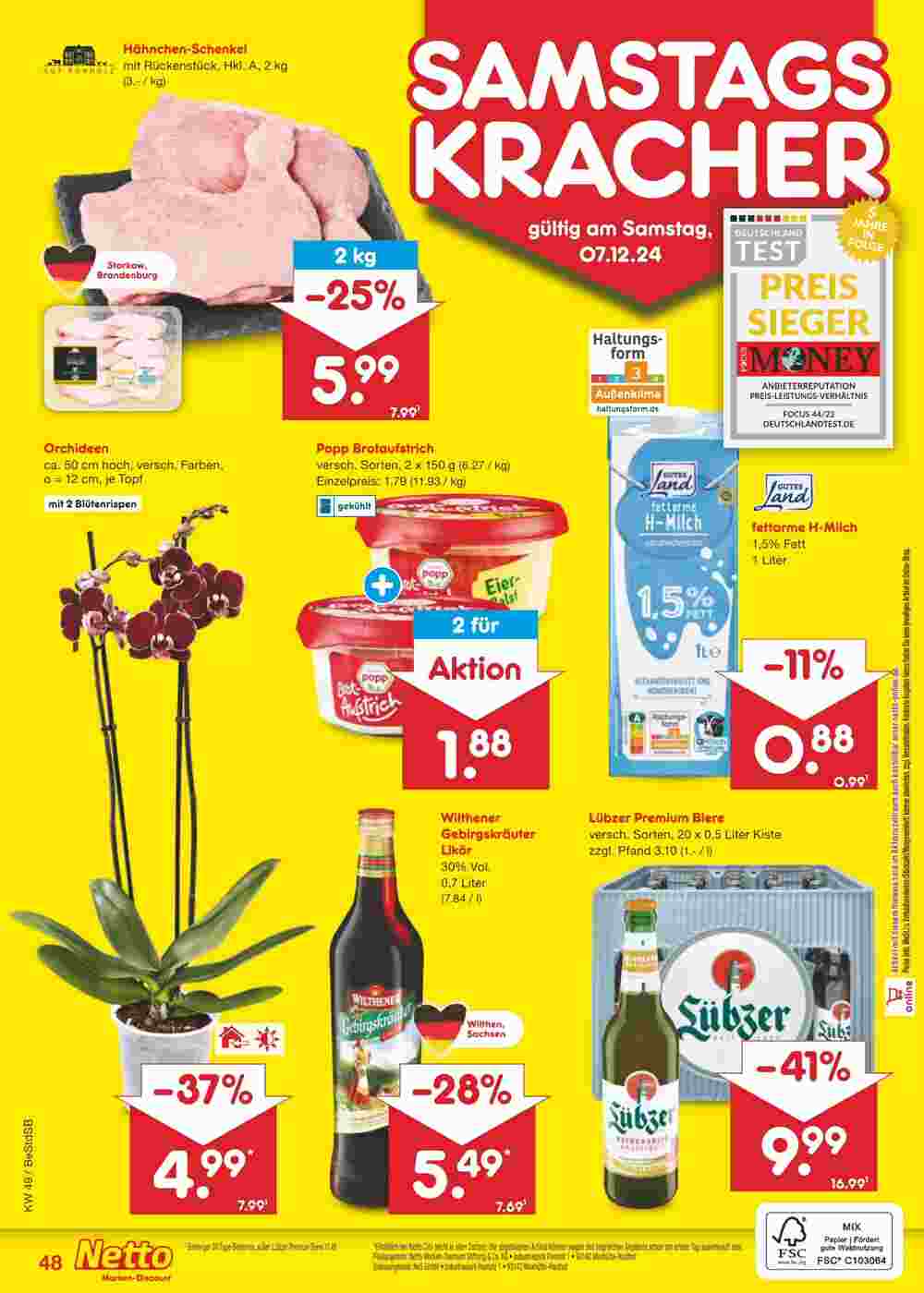 Netto Marken-Discount Prospekt (ab 02.12.2024) zum Blättern - Seite 62