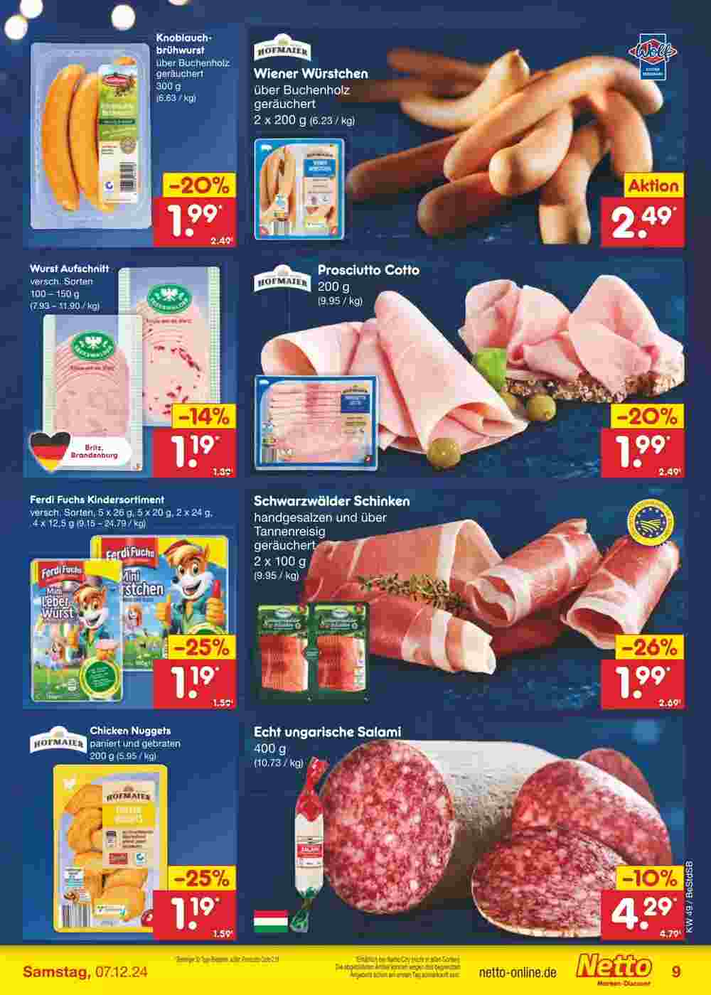 Netto Marken-Discount Prospekt (ab 02.12.2024) zum Blättern - Seite 9