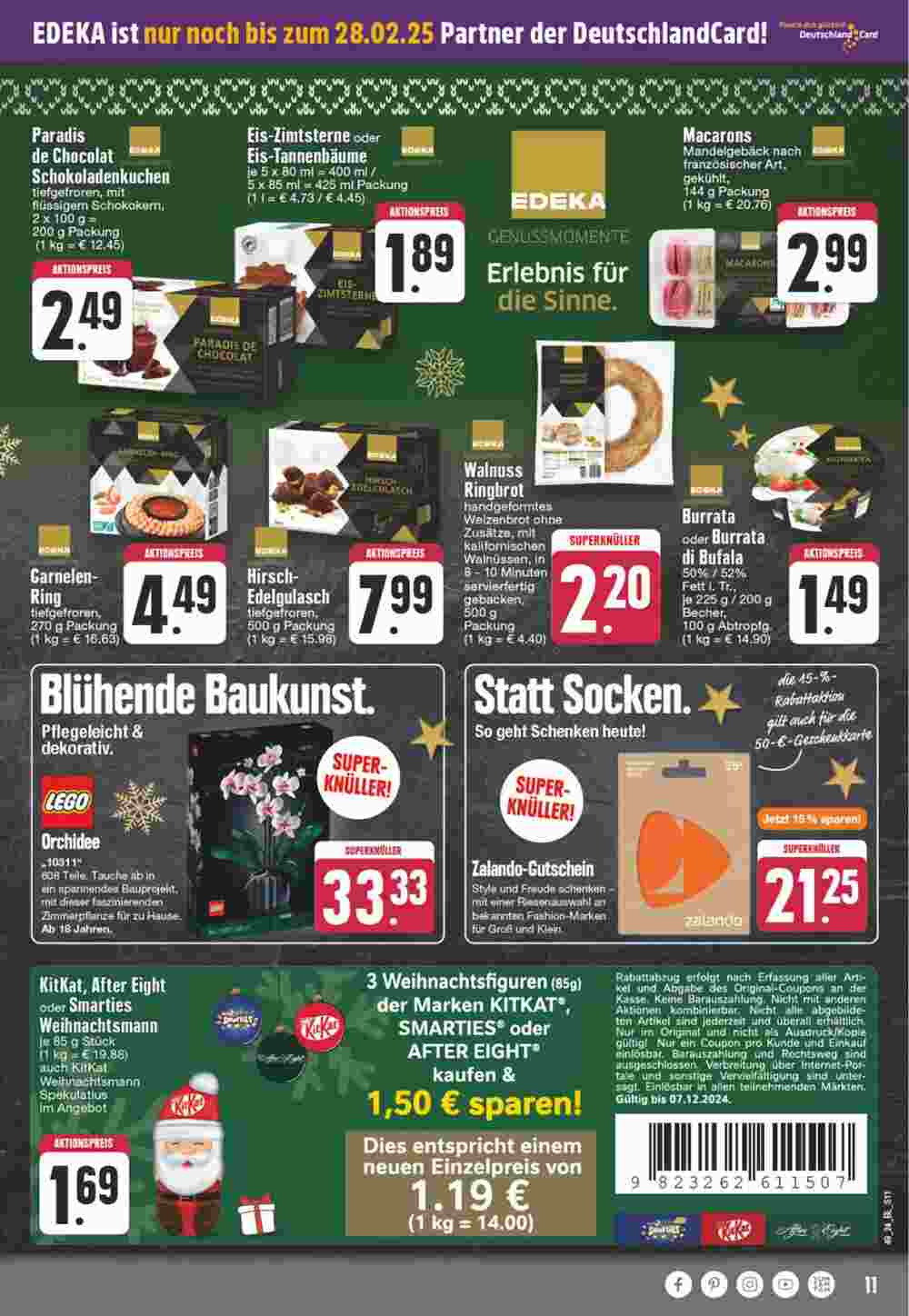 EDEKA Vogl Prospekt (ab 02.12.2024) zum Blättern - Seite 11