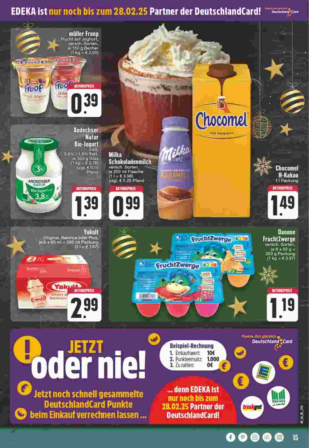 EDEKA Vogl Prospekt (ab 02.12.2024) zum Blättern - Seite 15