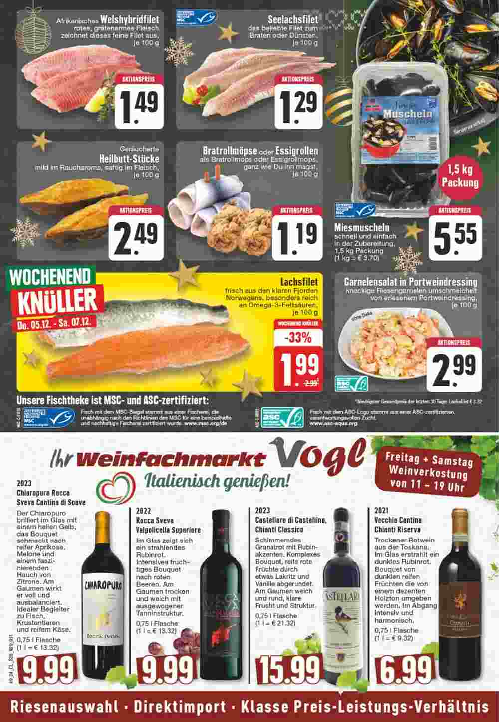 EDEKA Vogl Prospekt (ab 02.12.2024) zum Blättern - Seite 28