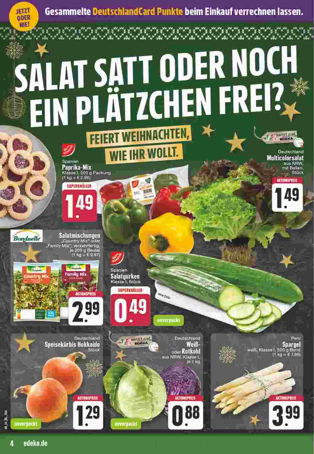 EDEKA Vogl Prospekt (ab 02.12.2024) zum Blättern - Seite 4