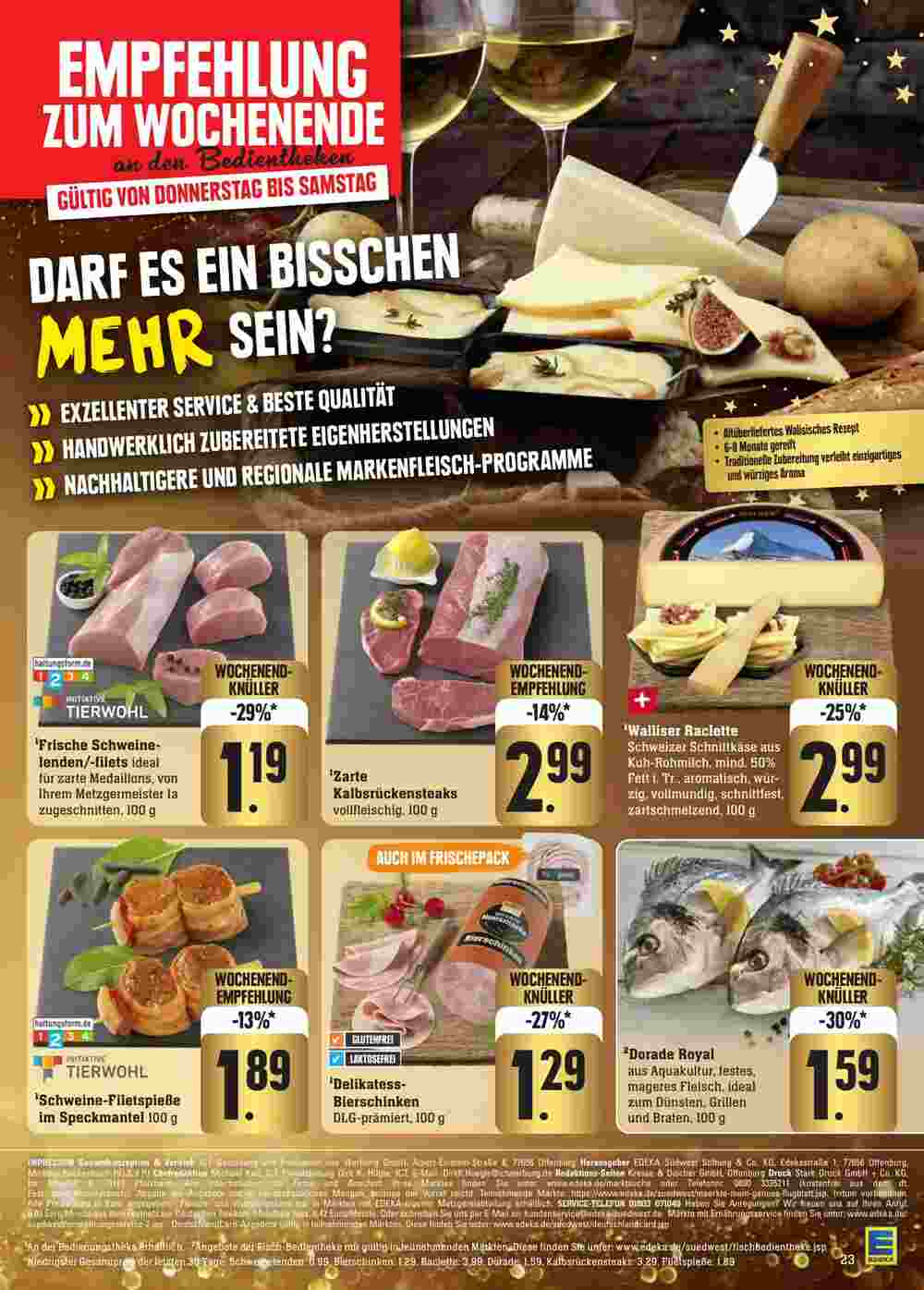 Edeka Stenger Prospekt (ab 02.12.2024) zum Blättern - Seite 29