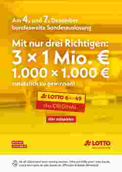 Lotto Prospekt (ab 02.12.2024) zum Blättern