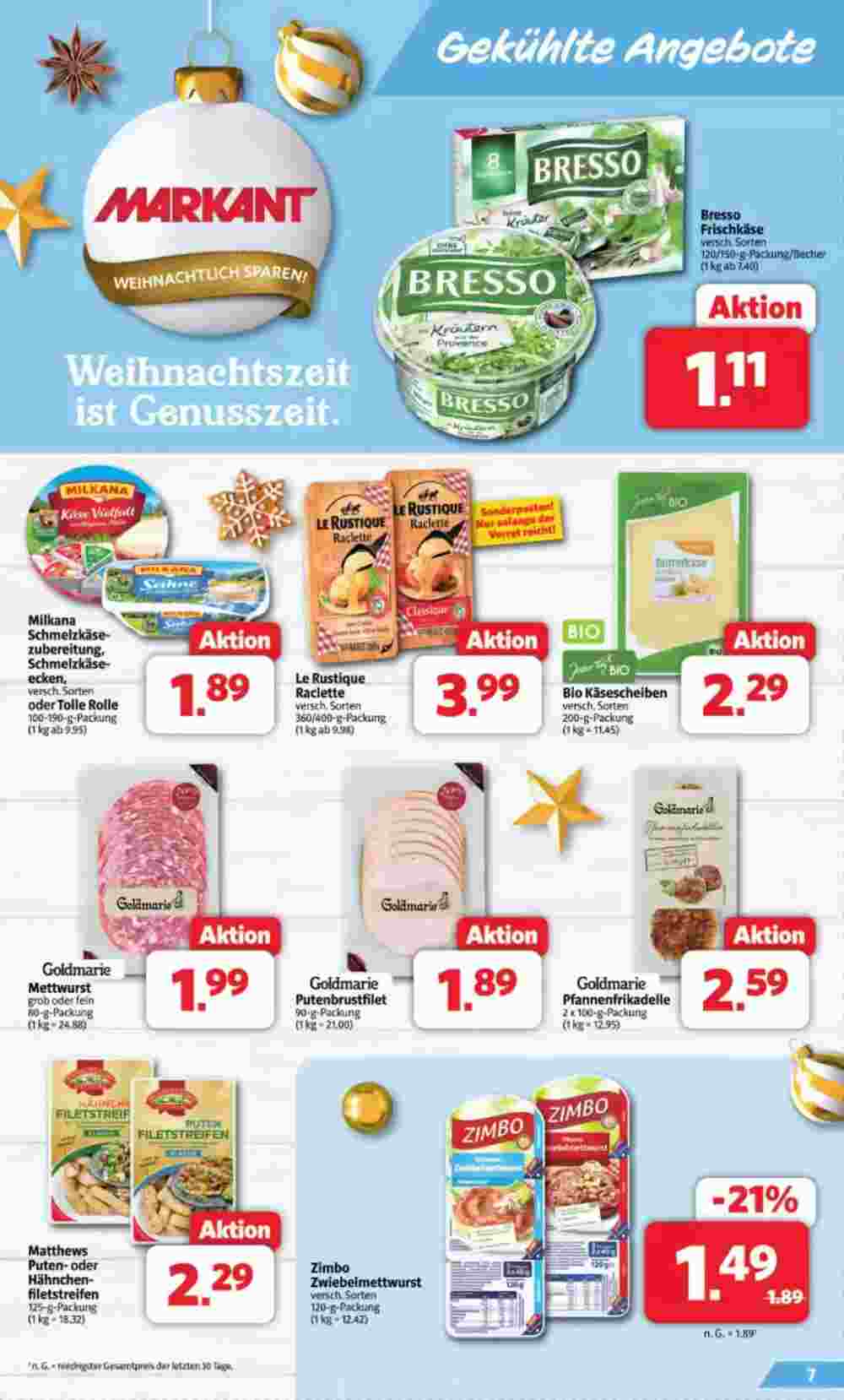 Markant Markt Prospekt (ab 02.12.2024) zum Blättern - Seite 7