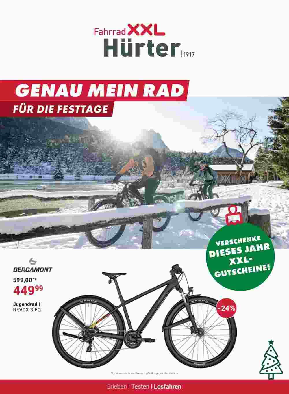 Fahrrad XXL Prospekt (ab 03.12.2024) zum Blättern - Seite 1