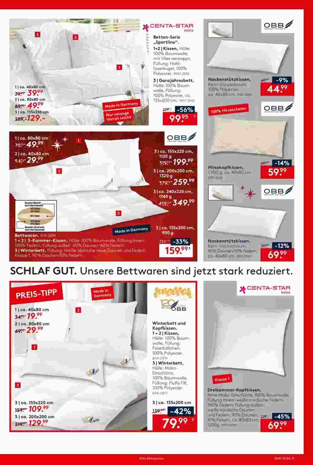 Möbel Rieger Prospekt (ab 03.12.2024) zum Blättern - Seite 13