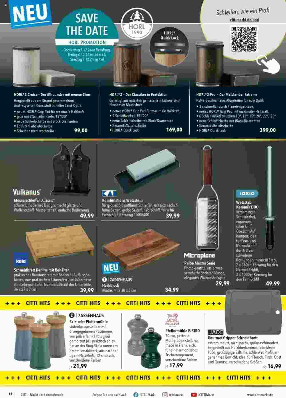 CITTI Markt Prospekt (ab 04.12.2024) zum Blättern - Seite 12