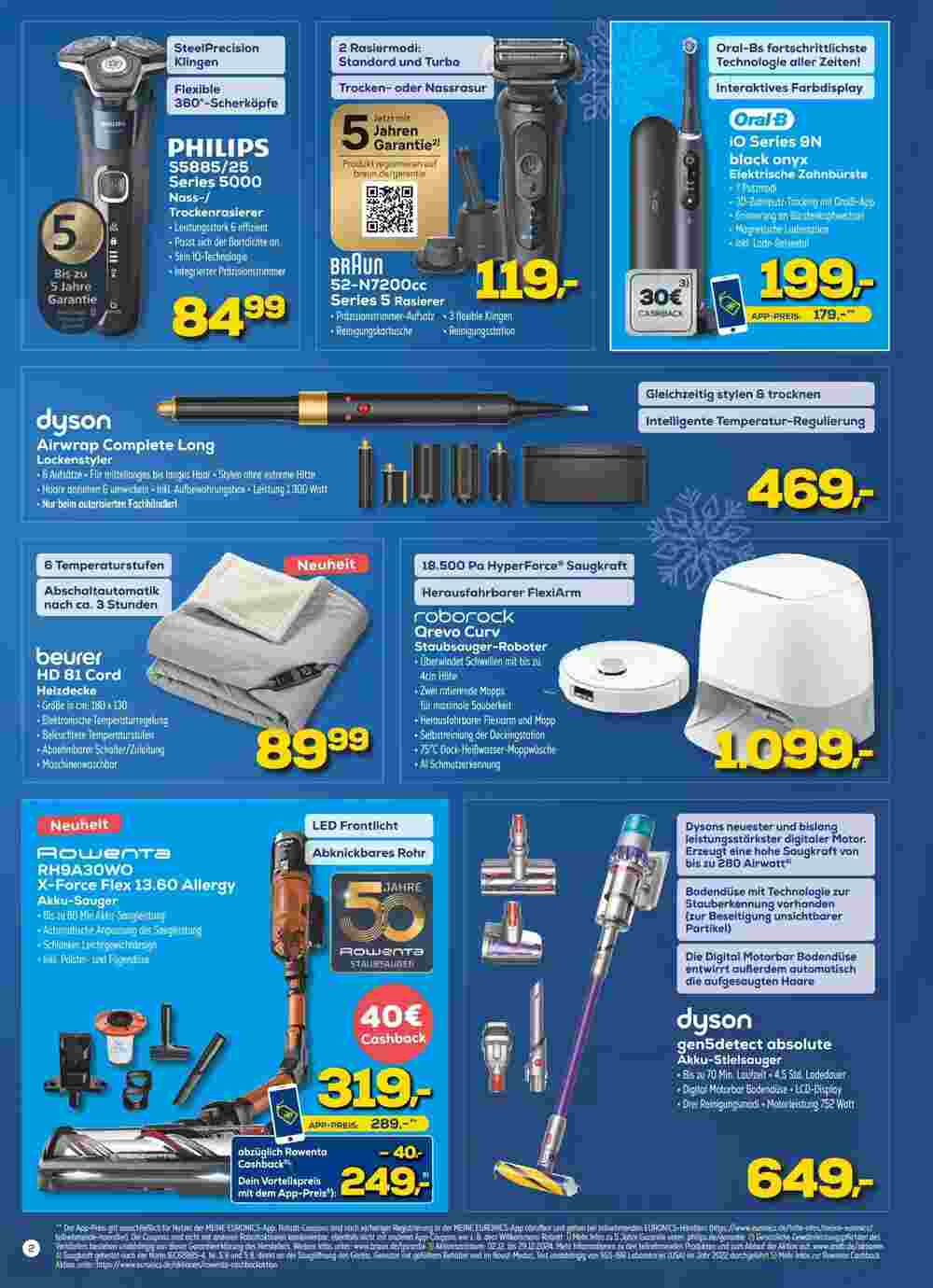 Euronics Prospekt (ab 04.12.2024) zum Blättern - Seite 2