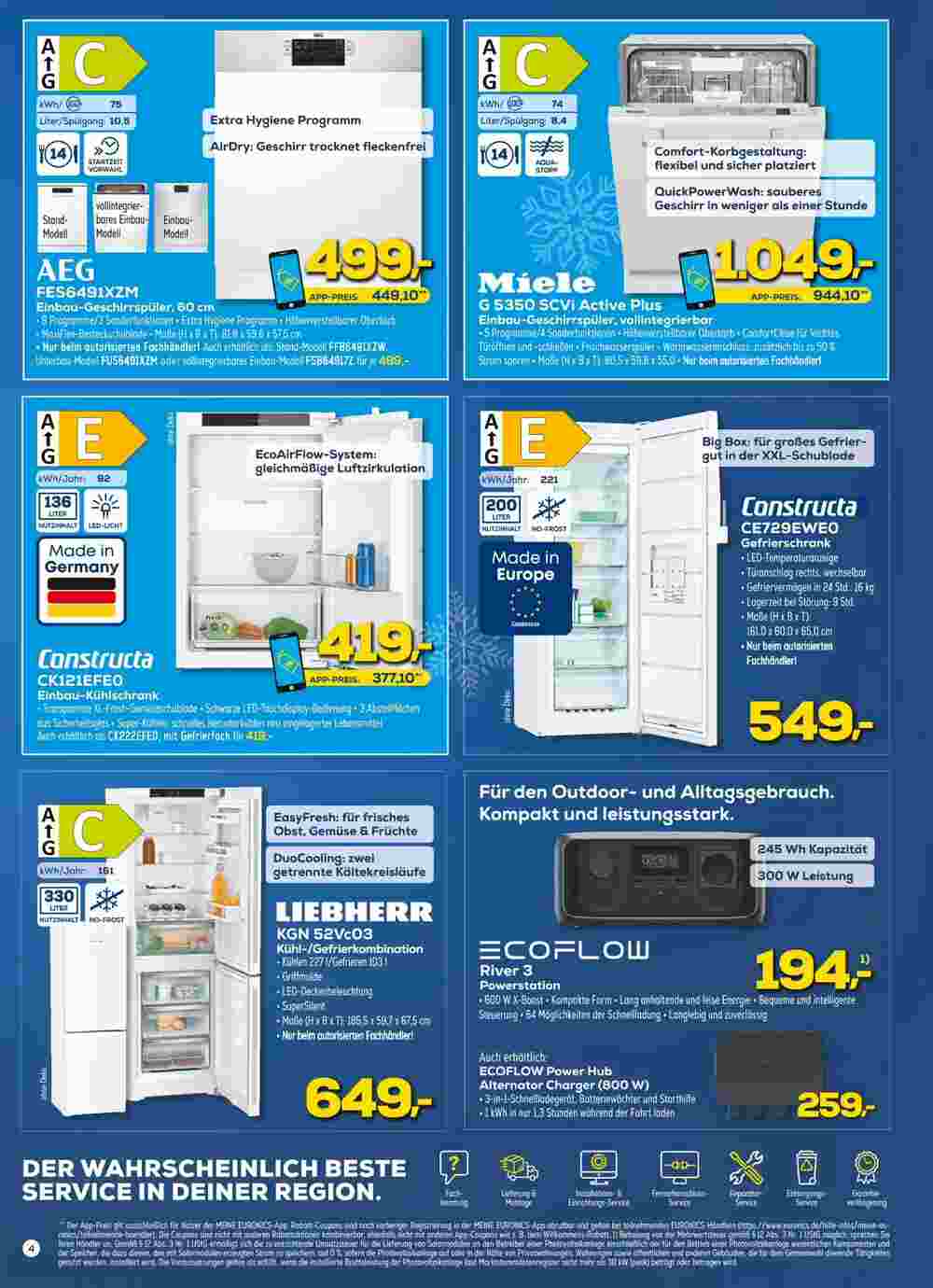 Euronics Prospekt (ab 04.12.2024) zum Blättern - Seite 4