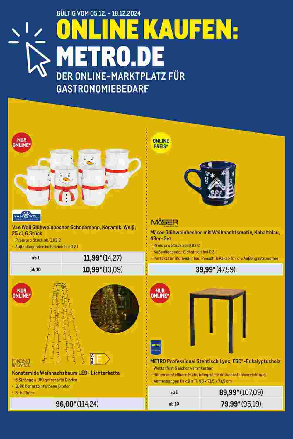 METRO Prospekt (ab 05.12.2024) zum Blättern - Seite 32