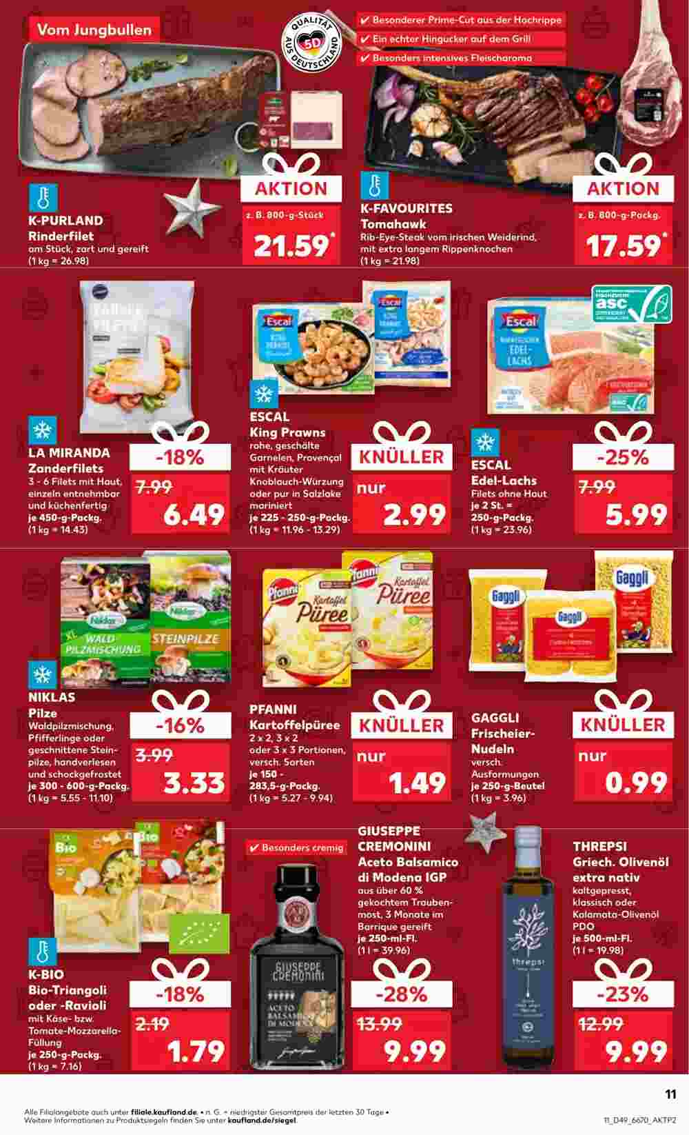 Kaufland Prospekt (ab 05.12.2024) zum Blättern - Seite 11