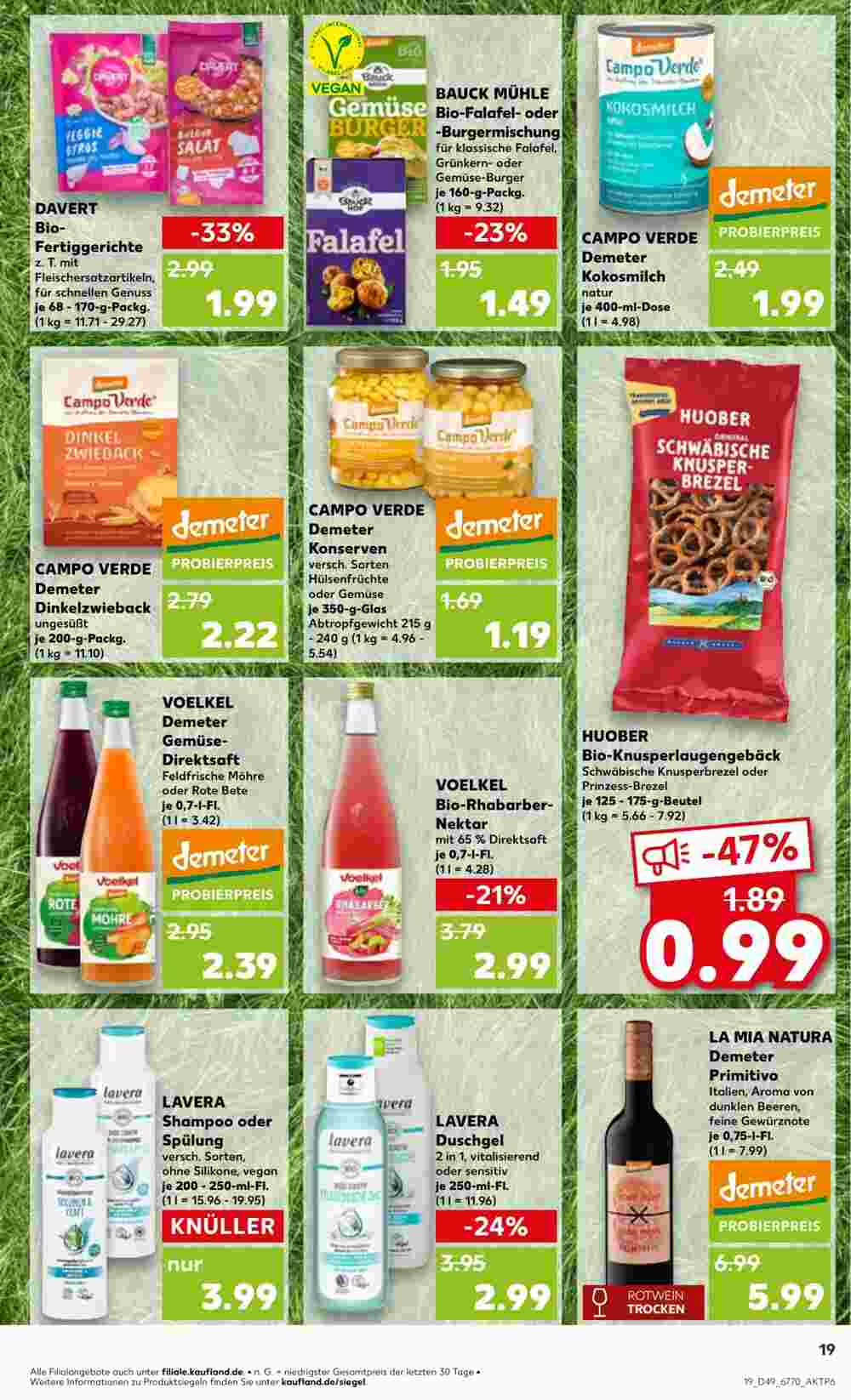 Kaufland Prospekt (ab 05.12.2024) zum Blättern - Seite 19