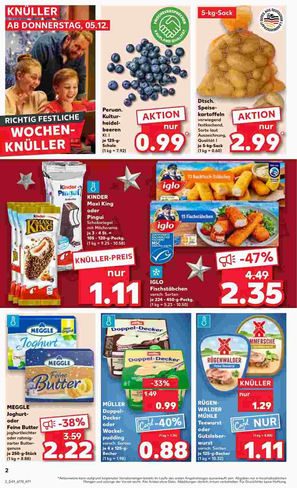 Kaufland Prospekt (ab 05.12.2024) zum Blättern - Seite 2