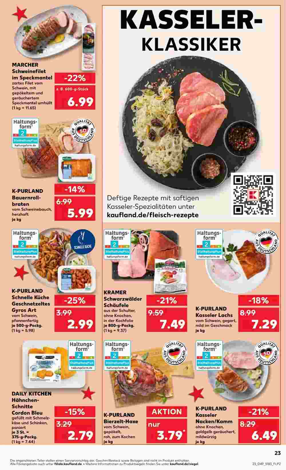 Kaufland Prospekt (ab 05.12.2024) zum Blättern - Seite 23