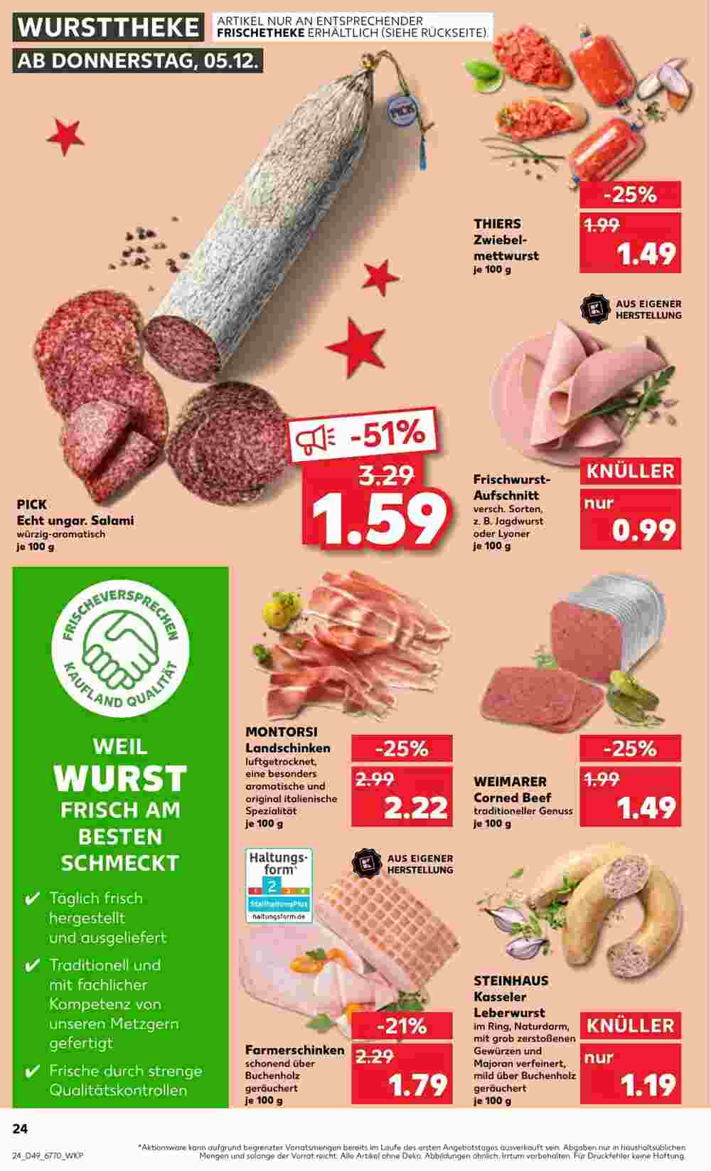 Kaufland Prospekt (ab 05.12.2024) zum Blättern - Seite 24