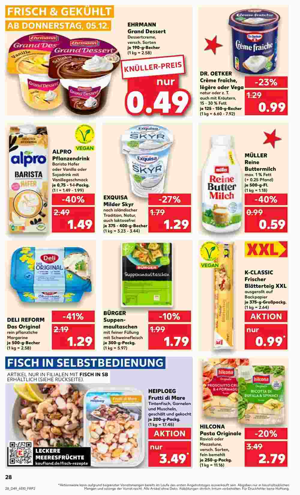 Kaufland Prospekt (ab 05.12.2024) zum Blättern - Seite 28