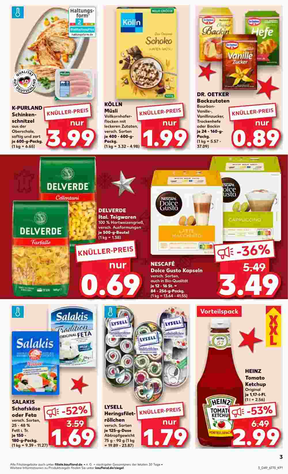 Kaufland Prospekt (ab 05.12.2024) zum Blättern - Seite 3