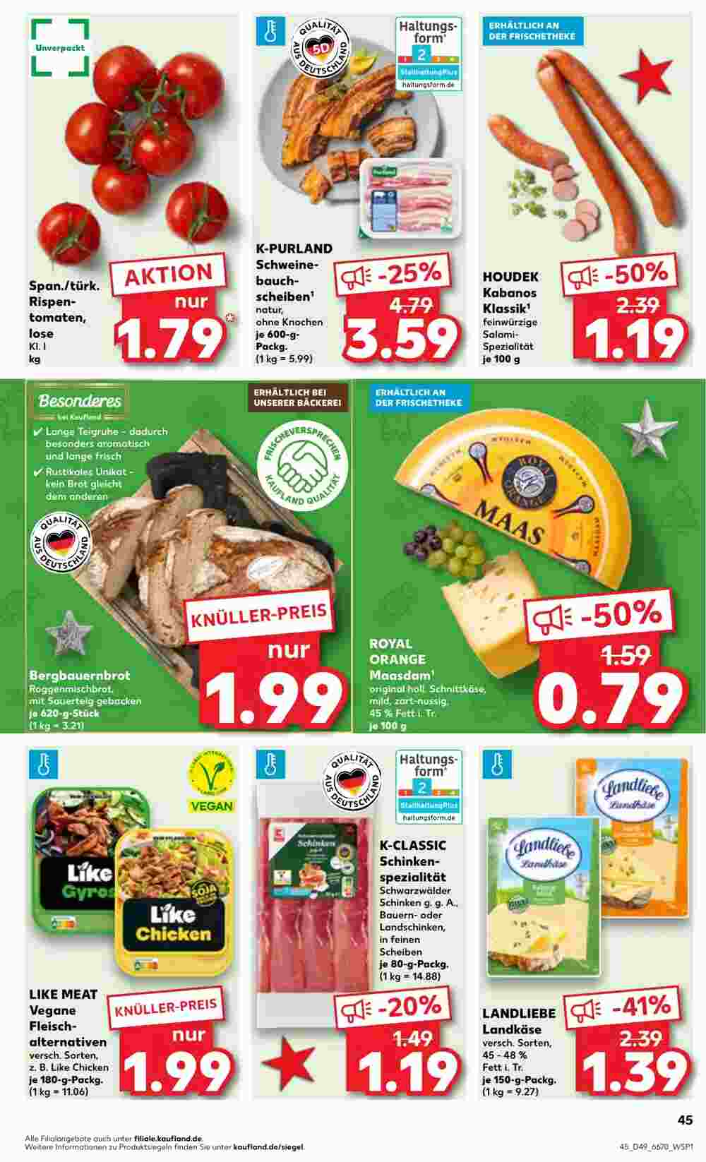 Kaufland Prospekt (ab 05.12.2024) zum Blättern - Seite 45