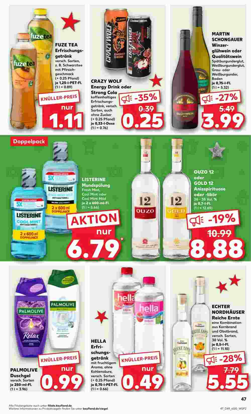 Kaufland Prospekt (ab 05.12.2024) zum Blättern - Seite 47