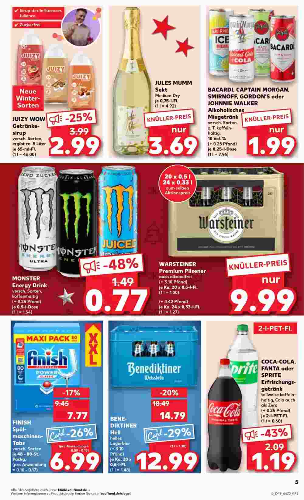 Kaufland Prospekt (ab 05.12.2024) zum Blättern - Seite 5