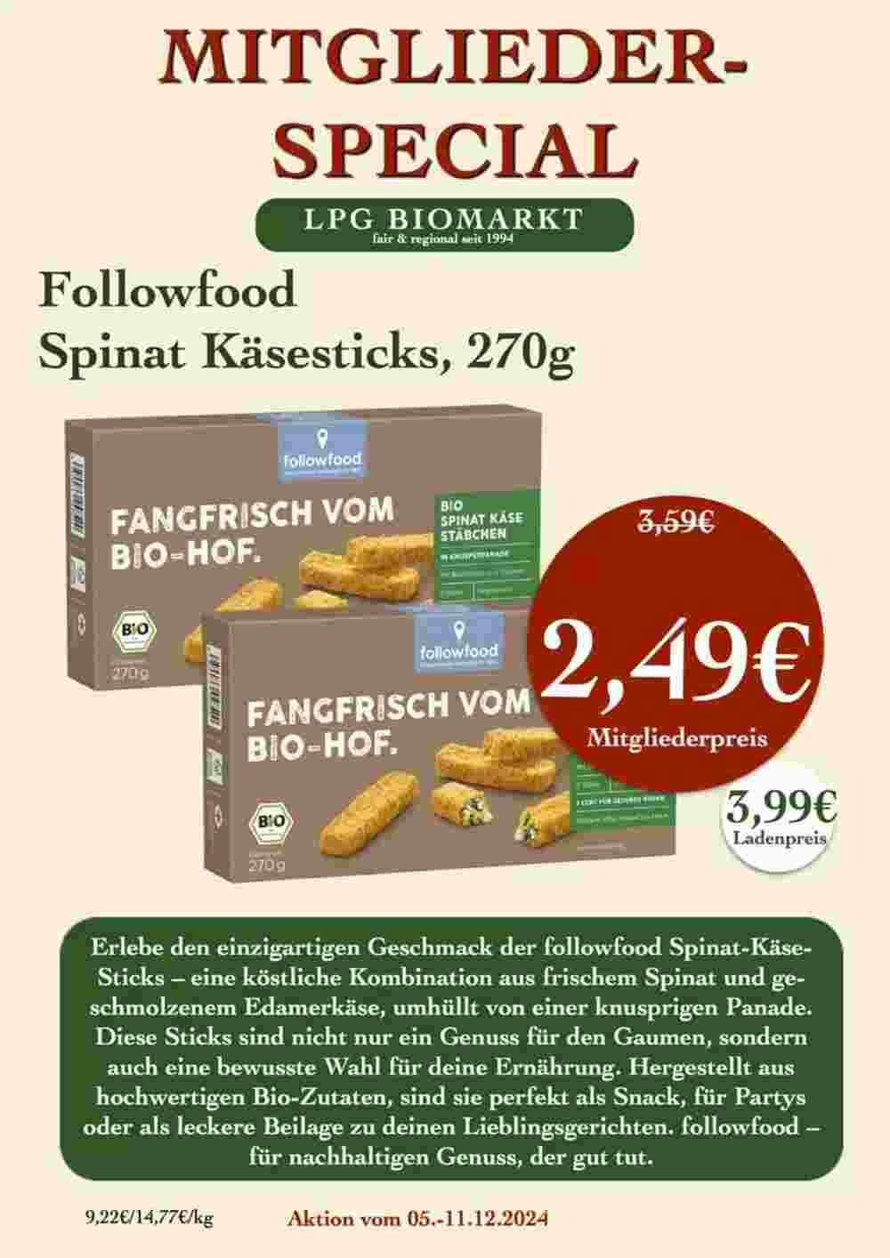 LPG Biomarkt Prospekt (ab 05.12.2024) zum Blättern - Seite 11