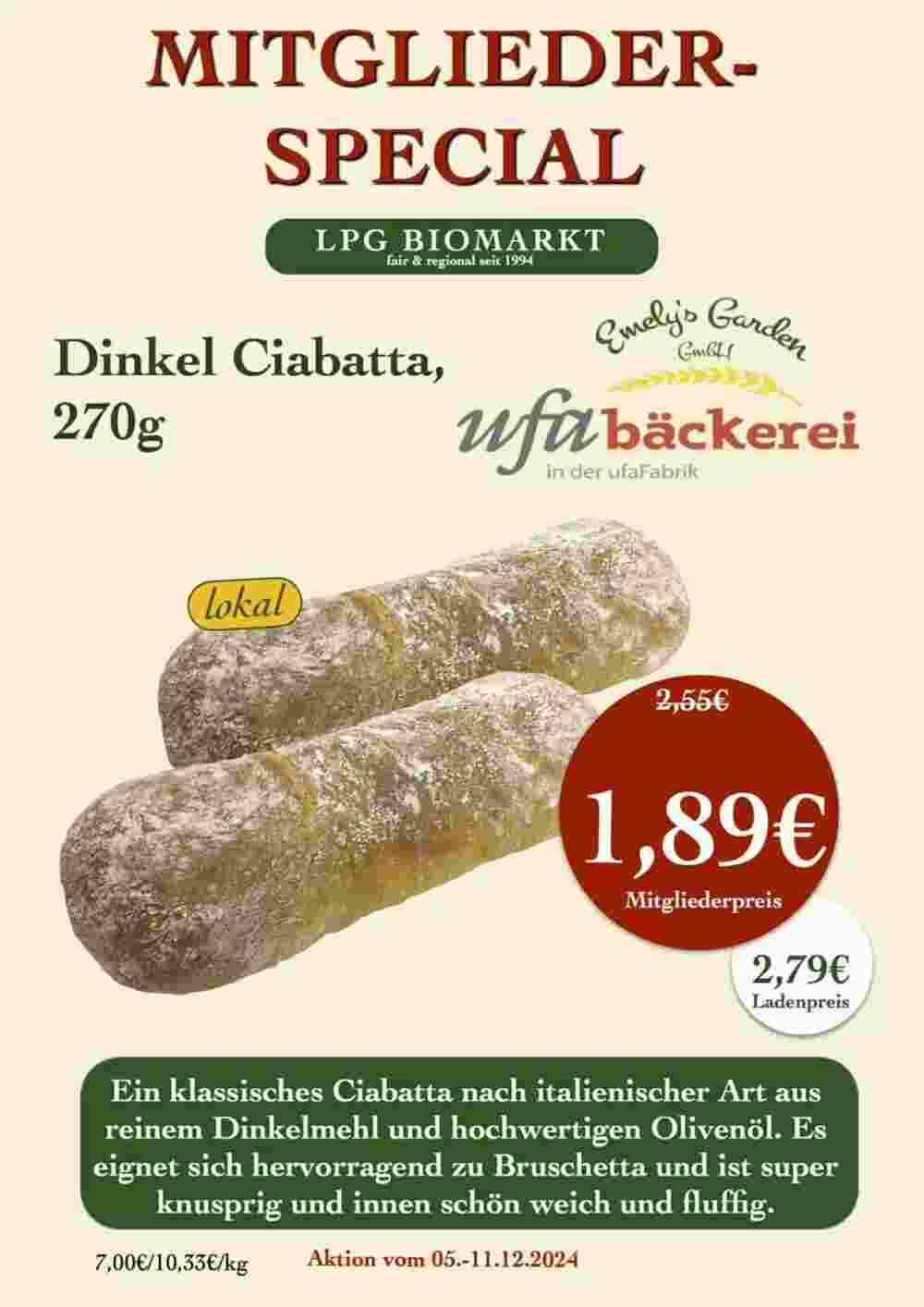 LPG Biomarkt Prospekt (ab 05.12.2024) zum Blättern - Seite 7