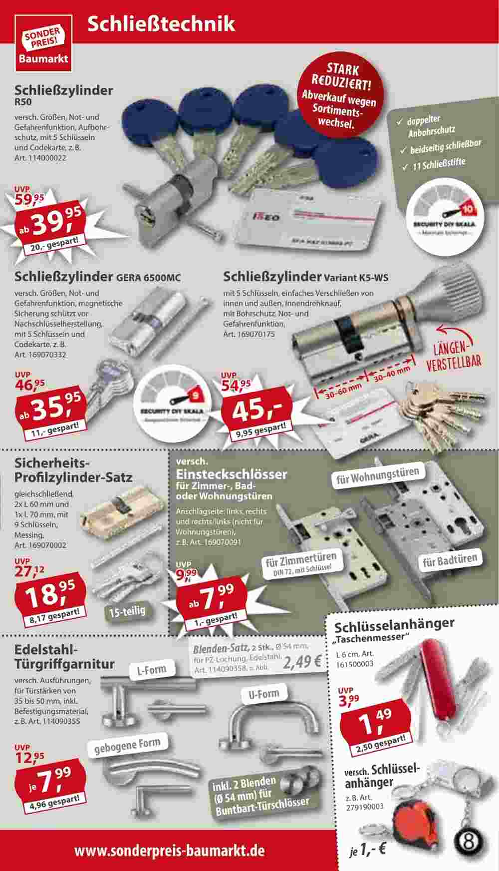 Sonderpreis Baumarkt Prospekt (ab 07.12.2024) zum Blättern - Seite 17