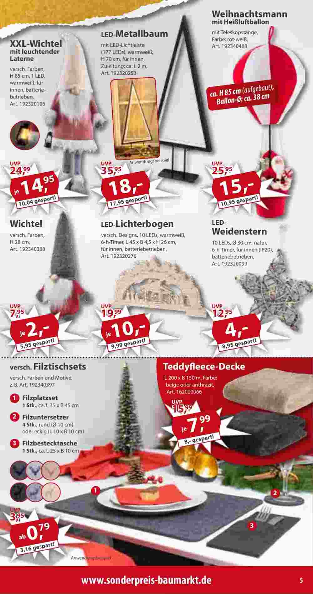 Sonderpreis Baumarkt Prospekt (ab 07.12.2024) zum Blättern - Seite 5