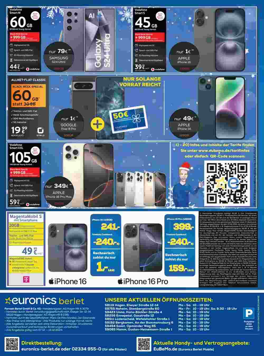 Euronics Prospekt (ab 07.12.2024) zum Blättern - Seite 12