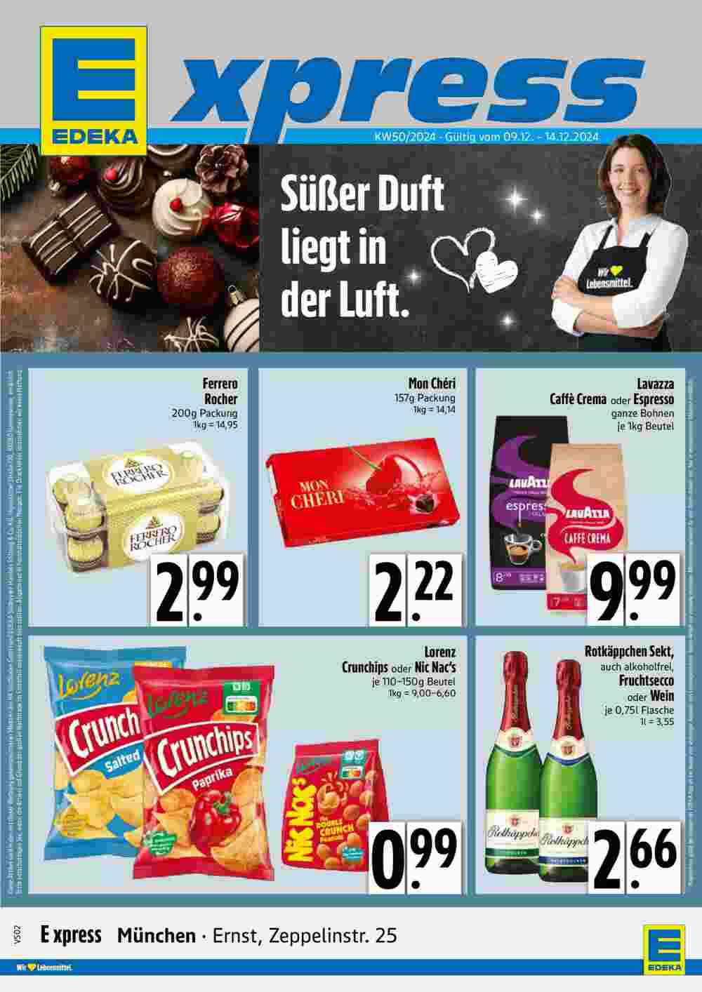 Edeka Xpress Prospekt (ab 08.12.2024) zum Blättern - Seite 1