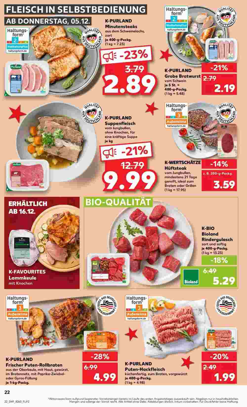 Kaufland Prospekt (ab 08.12.2024) zum Blättern - Seite 43