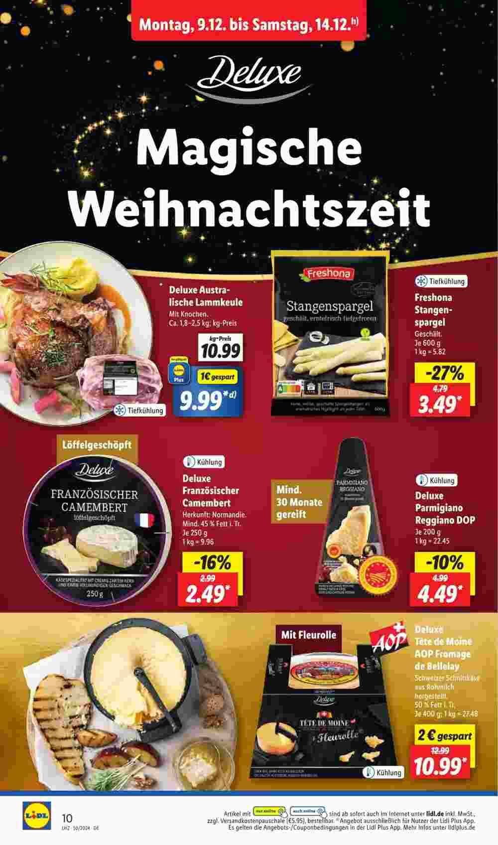 Lidl Prospekt (ab 09.12.2024) zum Blättern - Seite 14