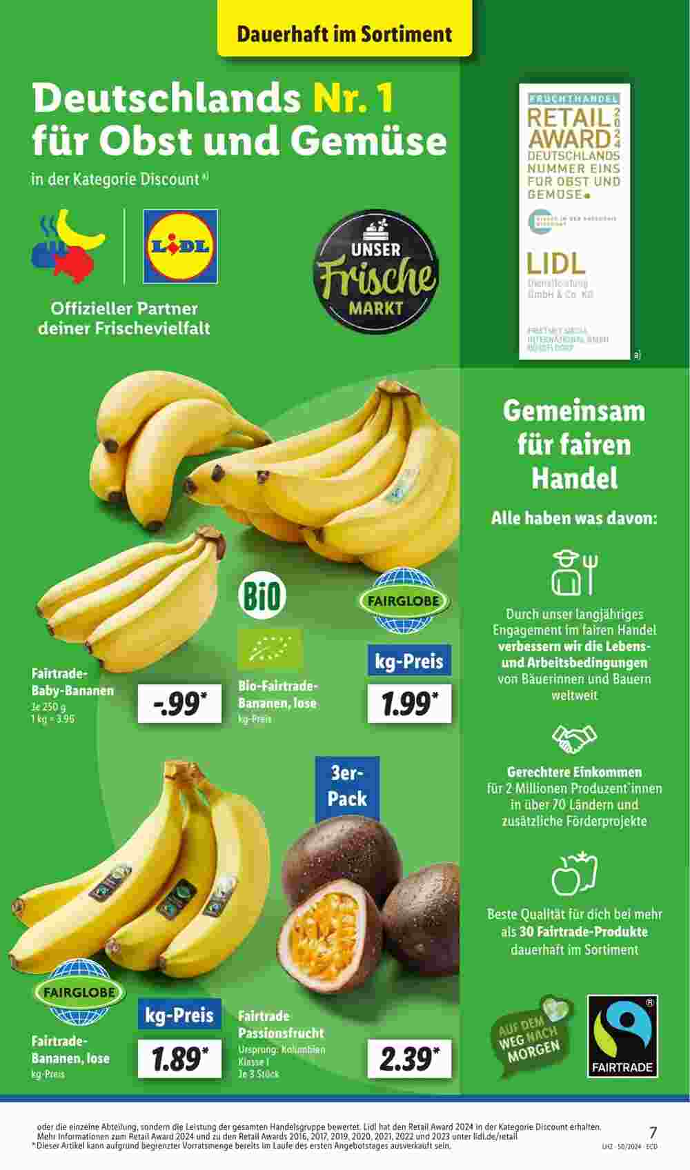 Lidl Prospekt (ab 09.12.2024) zum Blättern - Seite 7