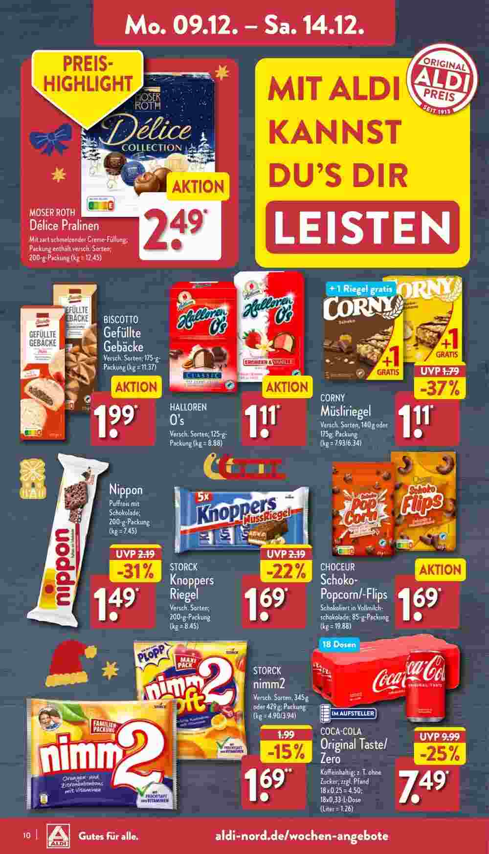 Aldi Nord Prospekt (ab 09.12.2024) zum Blättern - Seite 10