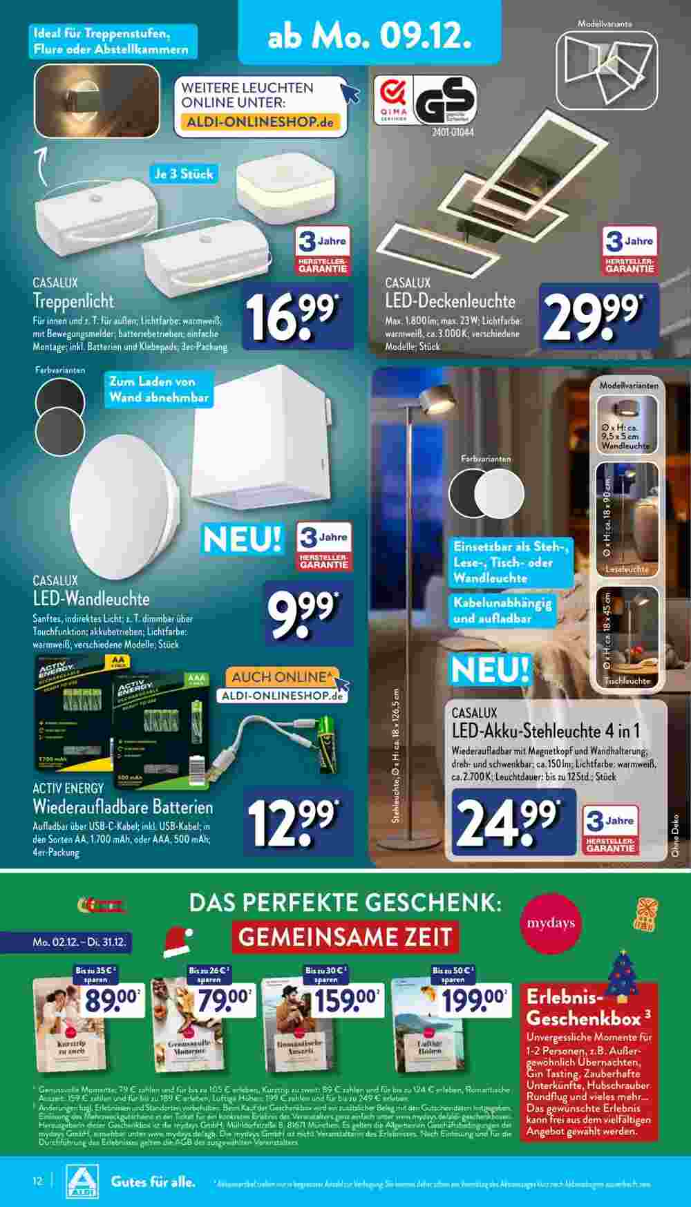 Aldi Nord Prospekt (ab 09.12.2024) zum Blättern - Seite 12