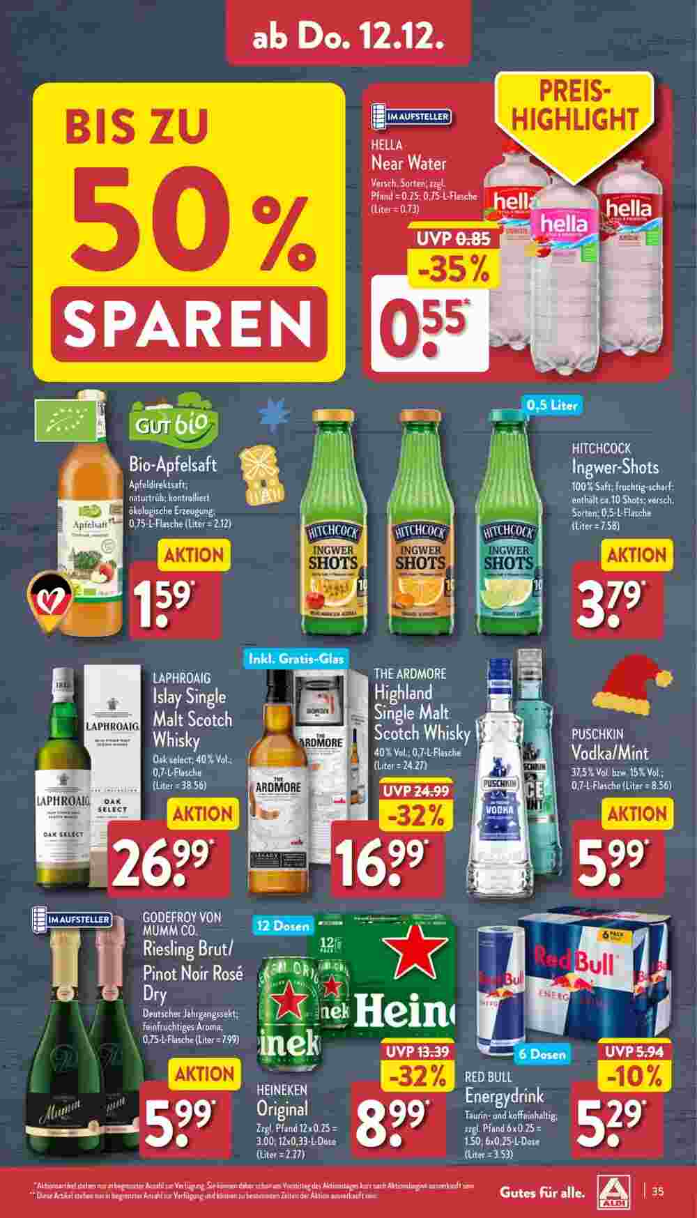 Aldi Nord Prospekt (ab 09.12.2024) zum Blättern - Seite 35