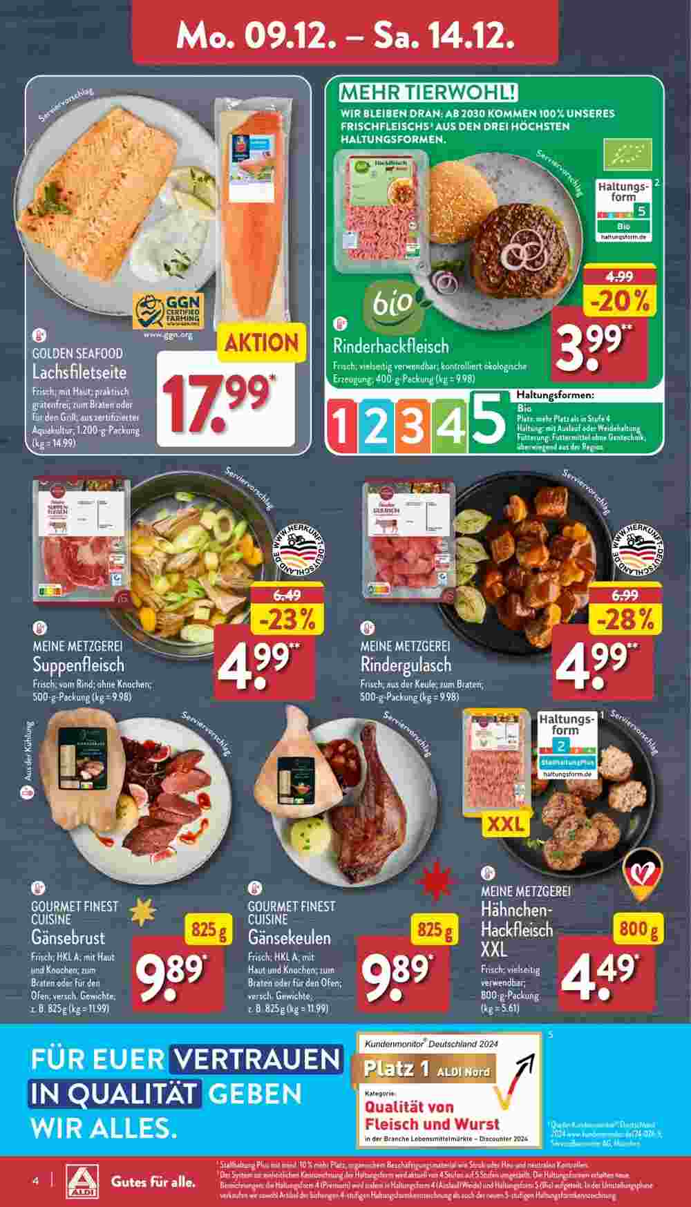 Aldi Nord Prospekt (ab 09.12.2024) zum Blättern - Seite 4