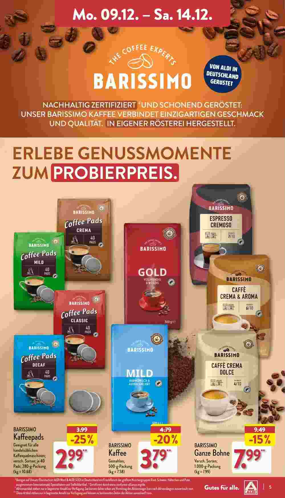 Aldi Nord Prospekt (ab 09.12.2024) zum Blättern - Seite 5