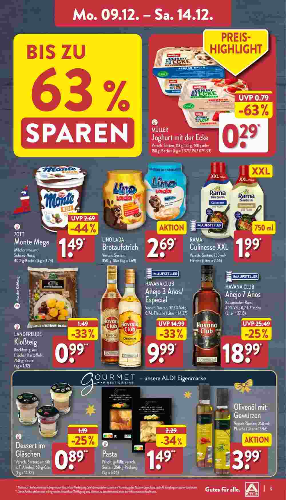 Aldi Nord Prospekt (ab 09.12.2024) zum Blättern - Seite 9