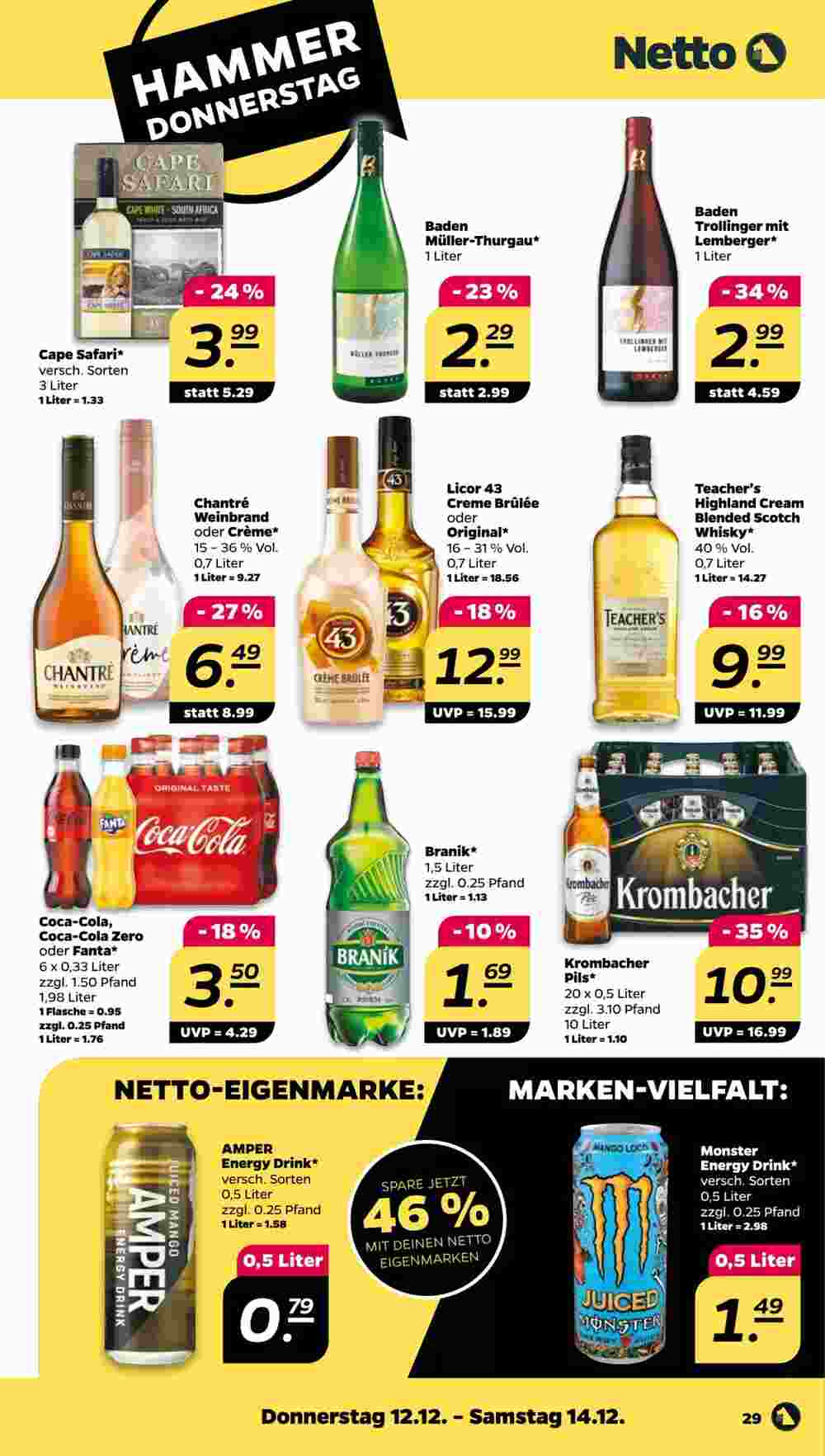 NETTO Prospekt (ab 09.12.2024) zum Blättern - Seite 29