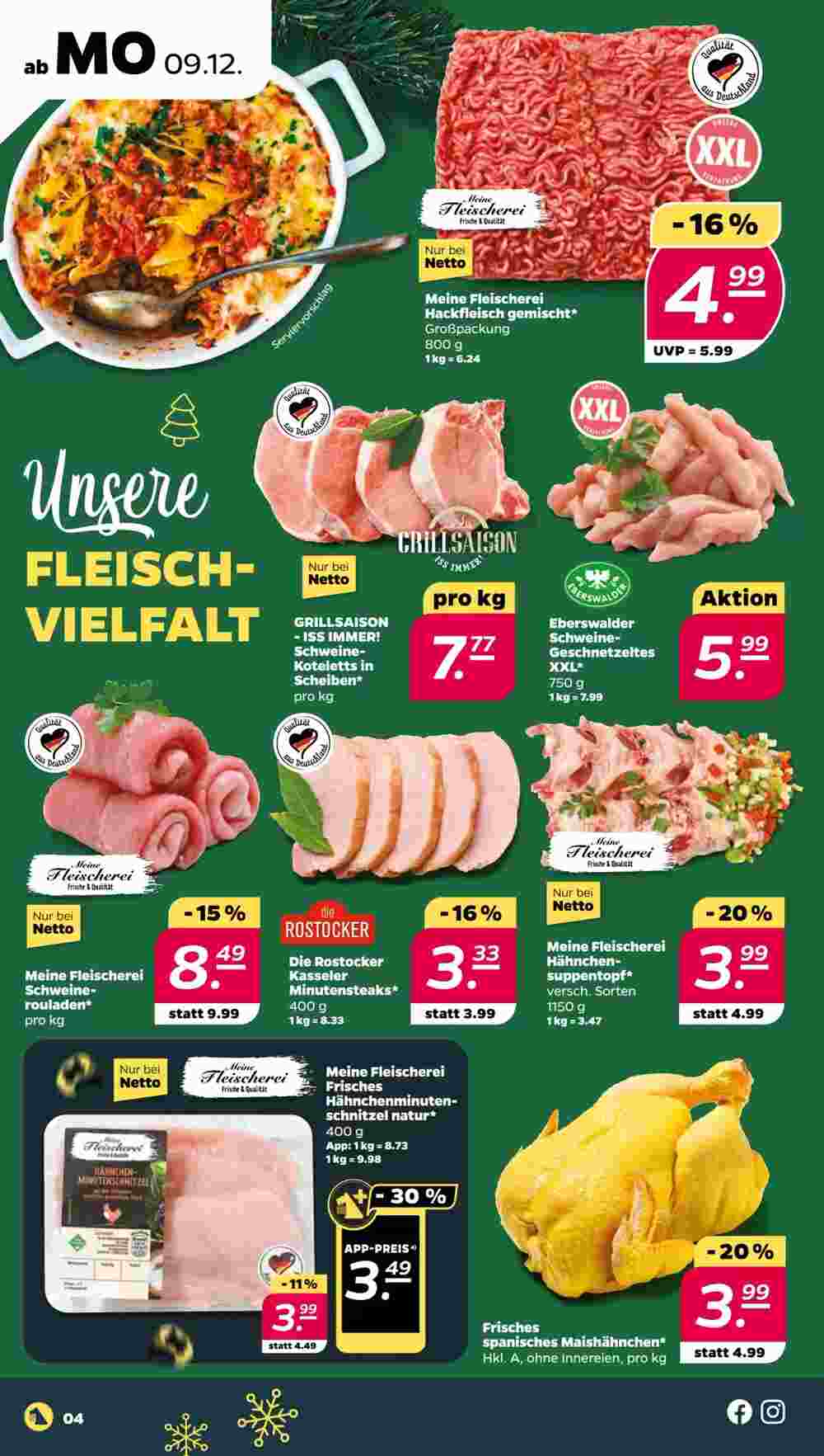 NETTO Prospekt (ab 09.12.2024) zum Blättern - Seite 4