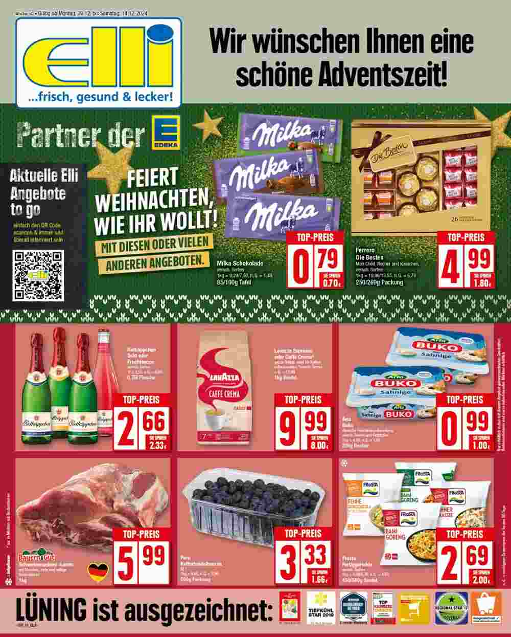 Elli Markt Prospekt (ab 09.12.2024) zum Blättern - Seite 1