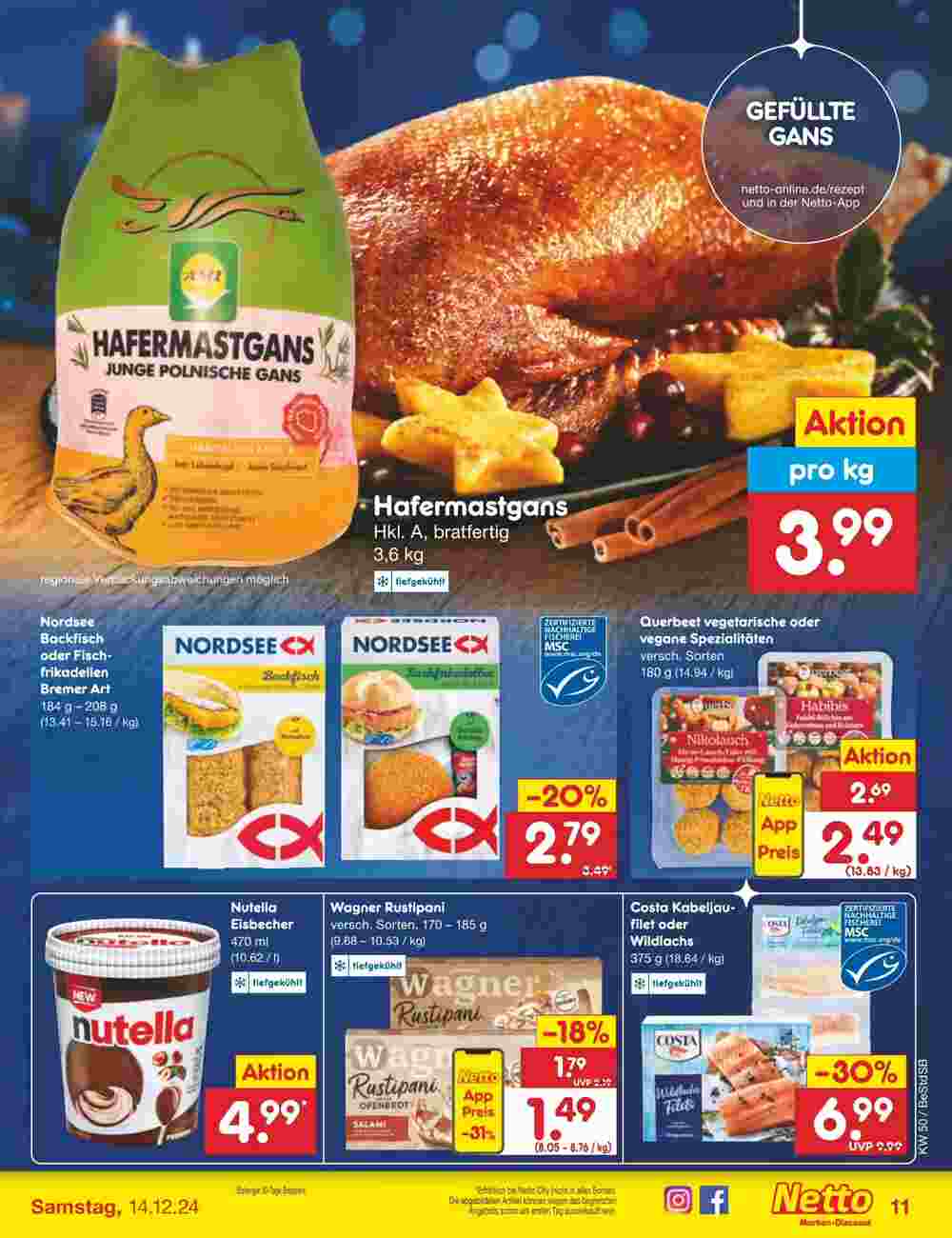 Netto Marken-Discount Prospekt (ab 09.12.2024) zum Blättern - Seite 11