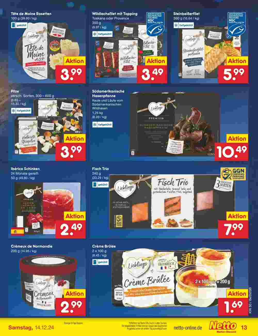 Netto Marken-Discount Prospekt (ab 09.12.2024) zum Blättern - Seite 13