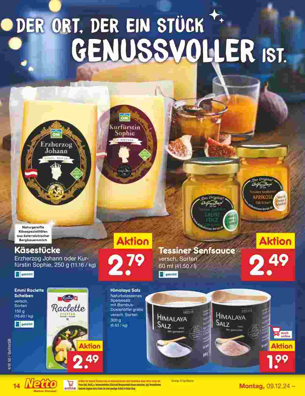 Netto Marken-Discount Prospekt (ab 09.12.2024) zum Blättern - Seite 14