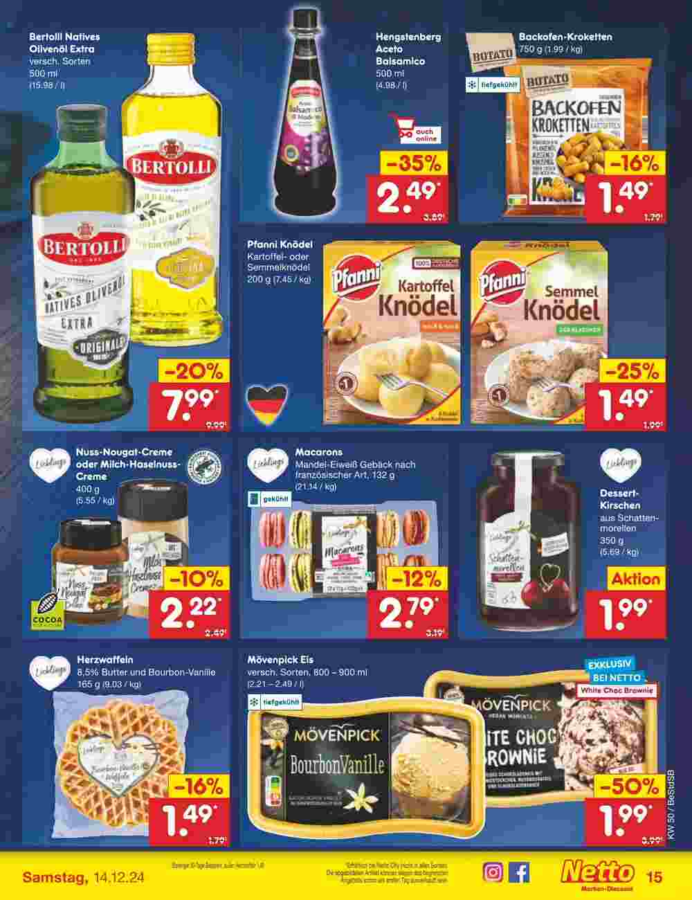 Netto Marken-Discount Prospekt (ab 09.12.2024) zum Blättern - Seite 15