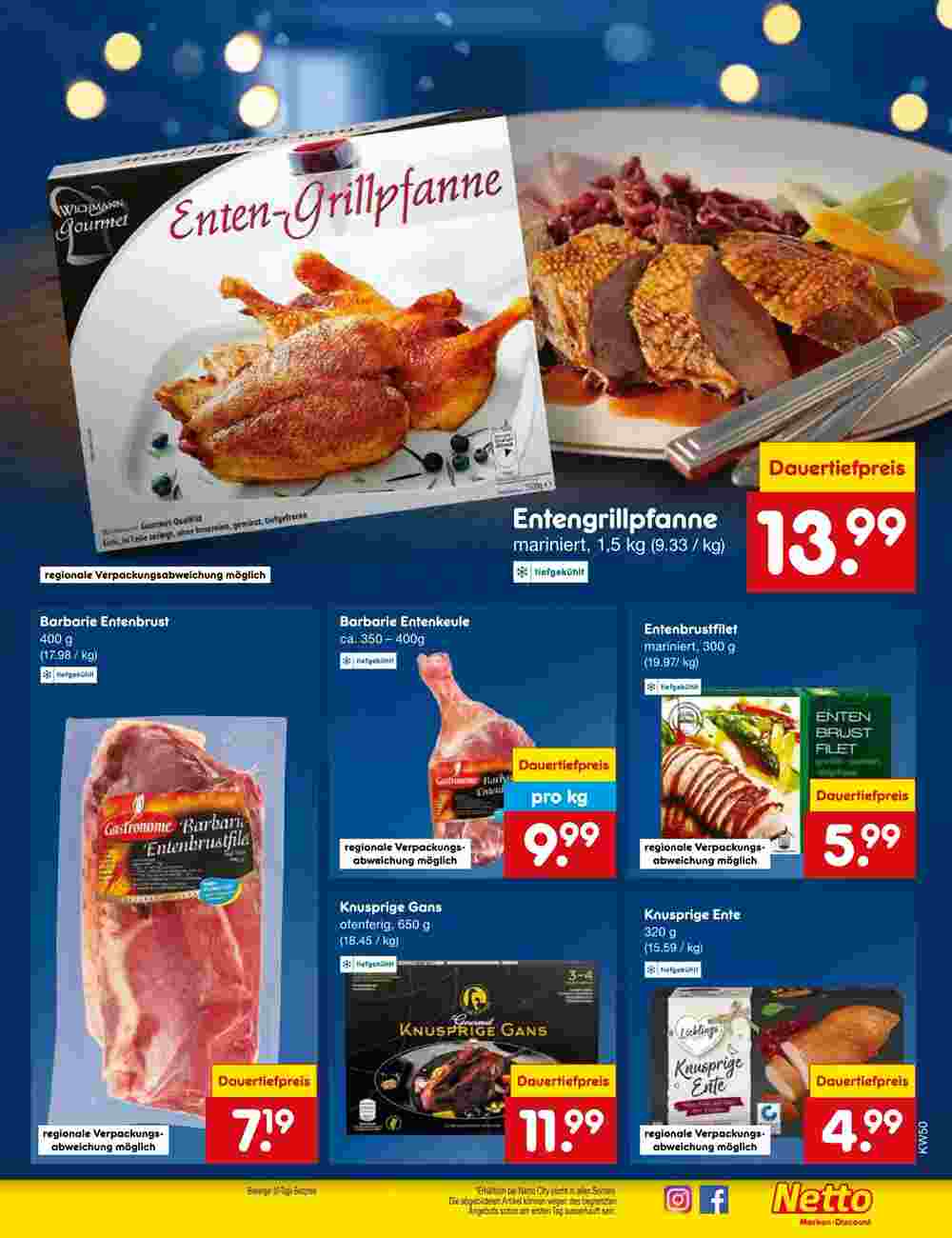 Netto Marken-Discount Prospekt (ab 09.12.2024) zum Blättern - Seite 16