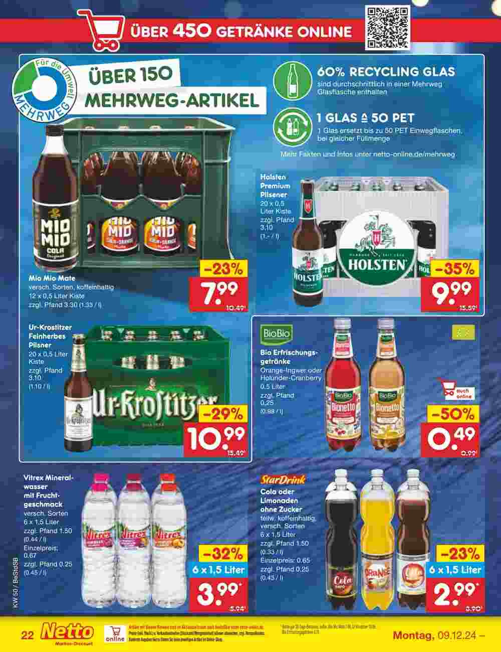 Netto Marken-Discount Prospekt (ab 09.12.2024) zum Blättern - Seite 23